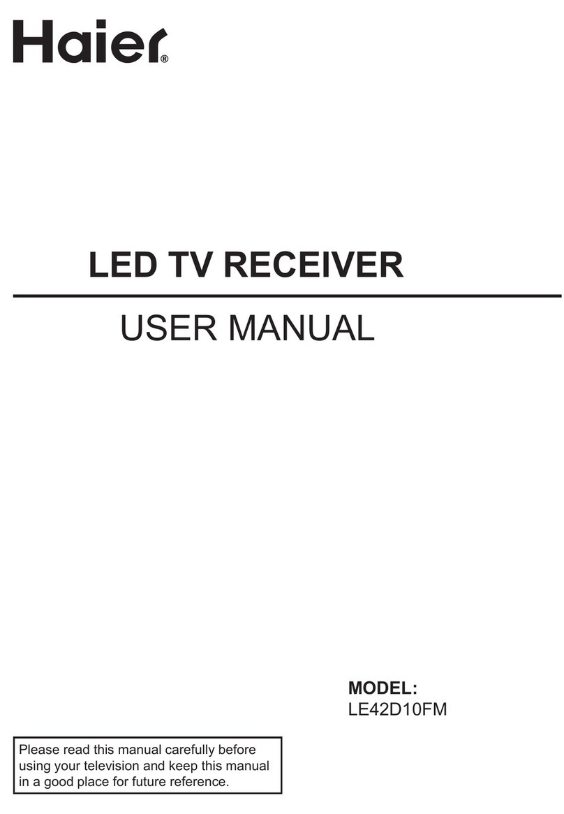 Haier LE42D10FM User manual Haier LE42D10FM User manual