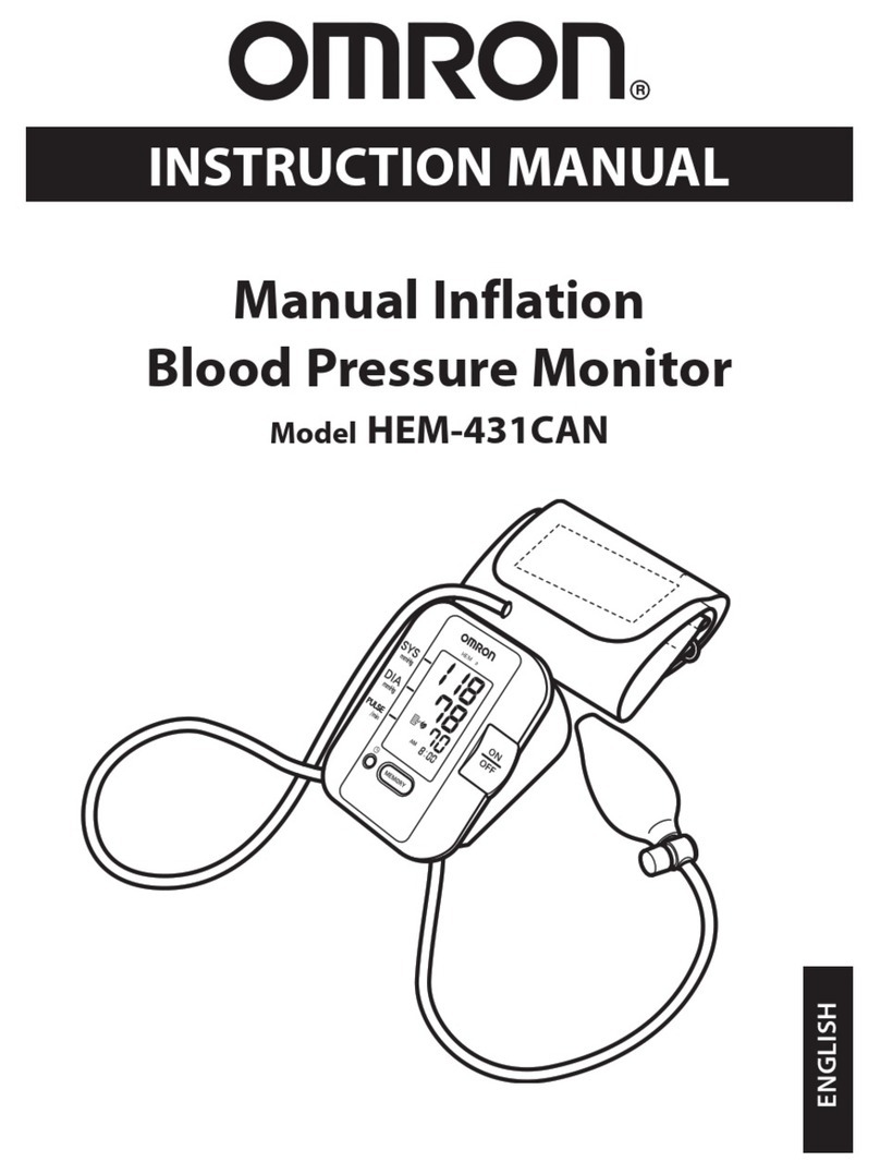 Omron HEM-431CAN User manual Omron HEM-431CAN User manual
