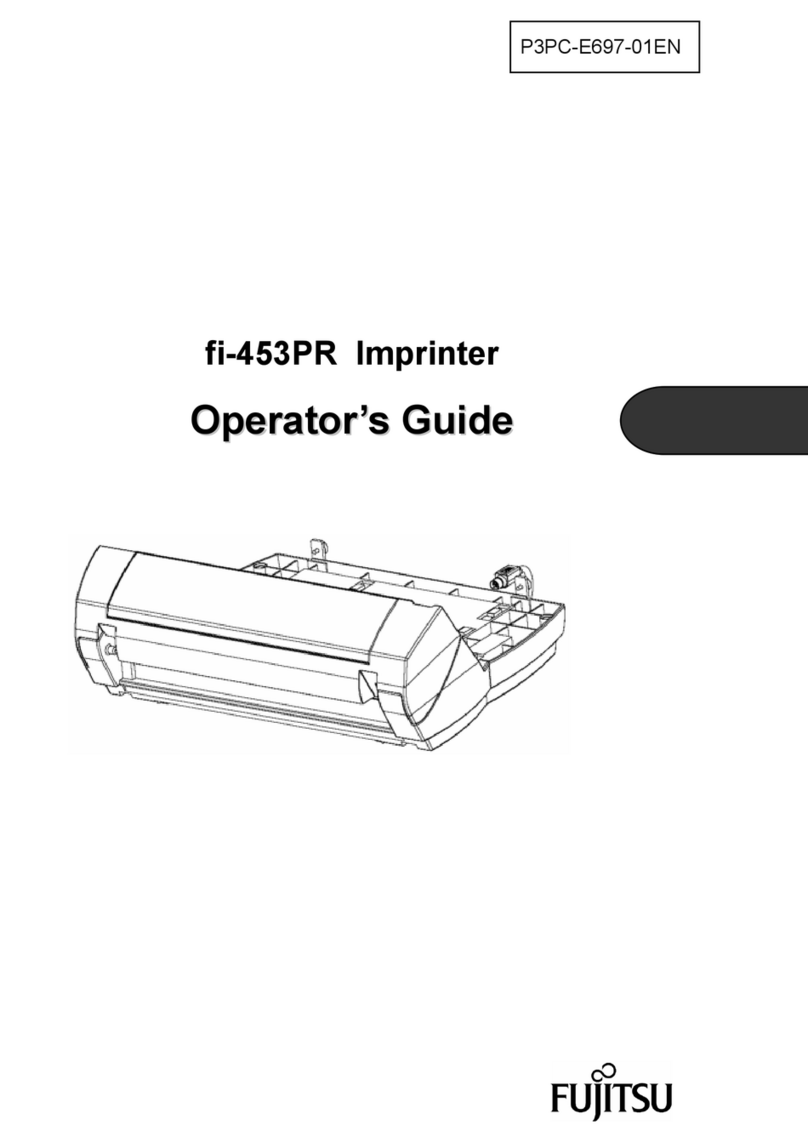 Fujitsu fi-453PR Manual