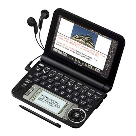 Sharp PW-A9000 User manual
