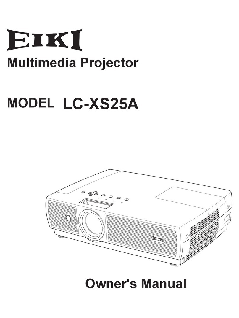 Eiki LC-XS25A User manual