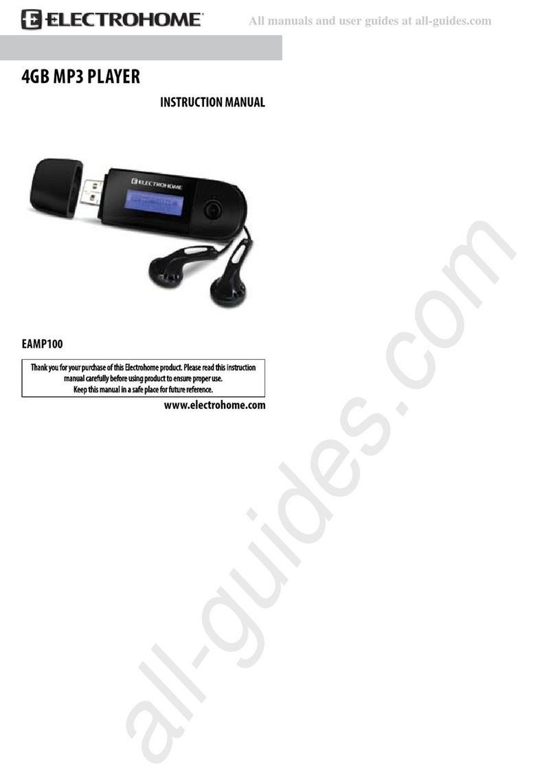 Electrohome EAMP100 instruction manual