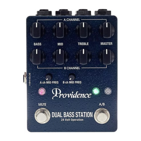 Providence DUAL BASS STATION owner's manual