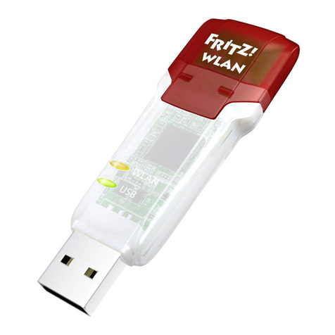 AVM FRITZ!WLAN Stick AC 860 Installation and operation