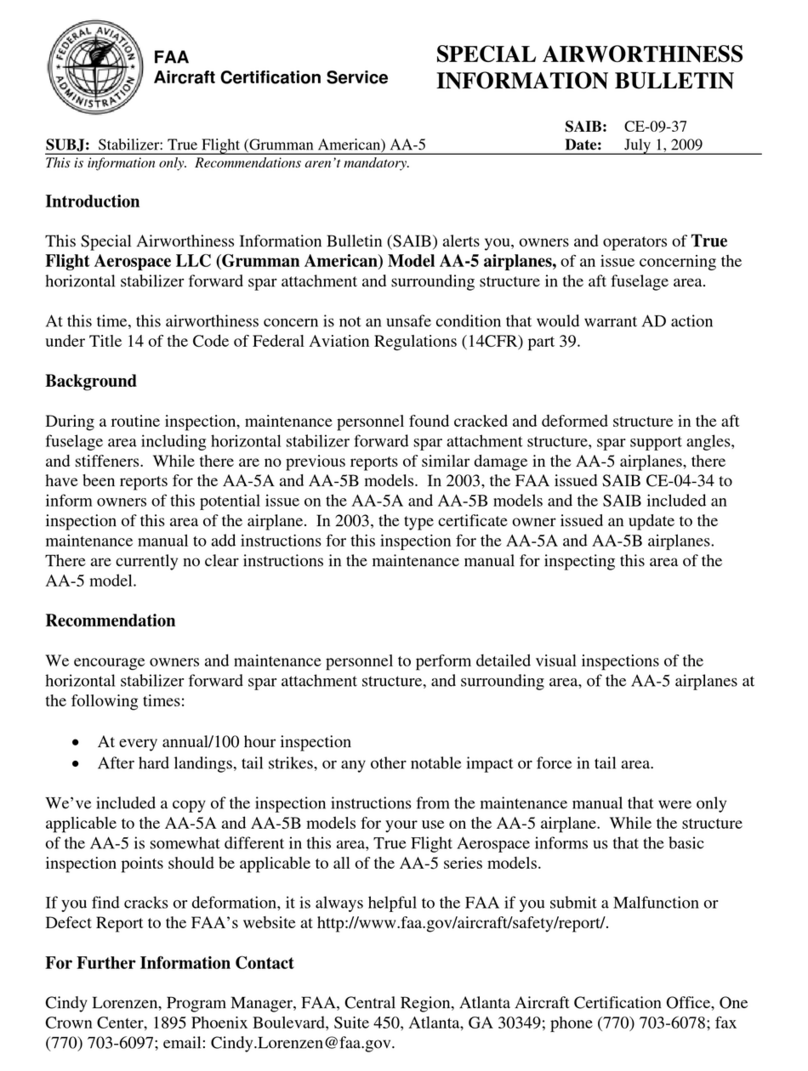 Grumman American AA-5 Maintenance manual