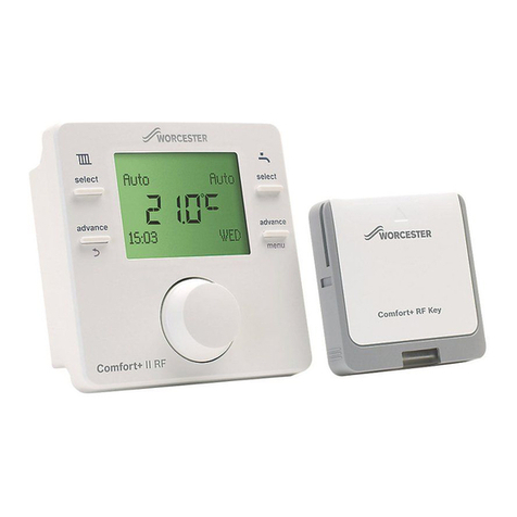 Worcester Comfort+ II RF User manual