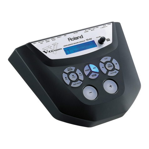Roland TD-6V Operating and maintenance manual