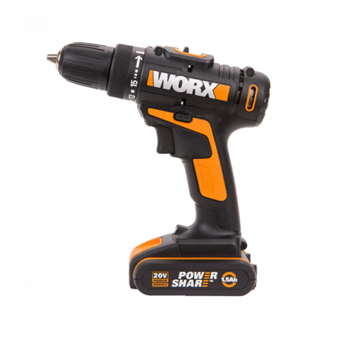 Positec Worx WX101 instruction manual