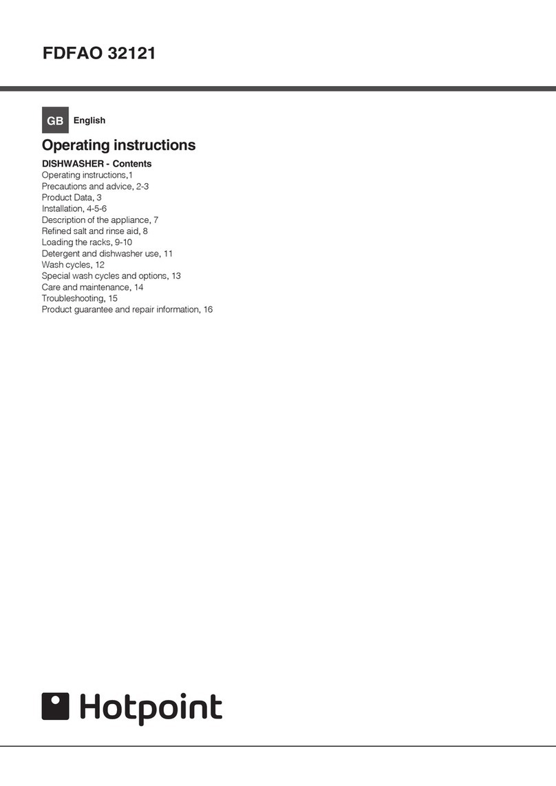 Hotpoint FDFAO 32121 User manual