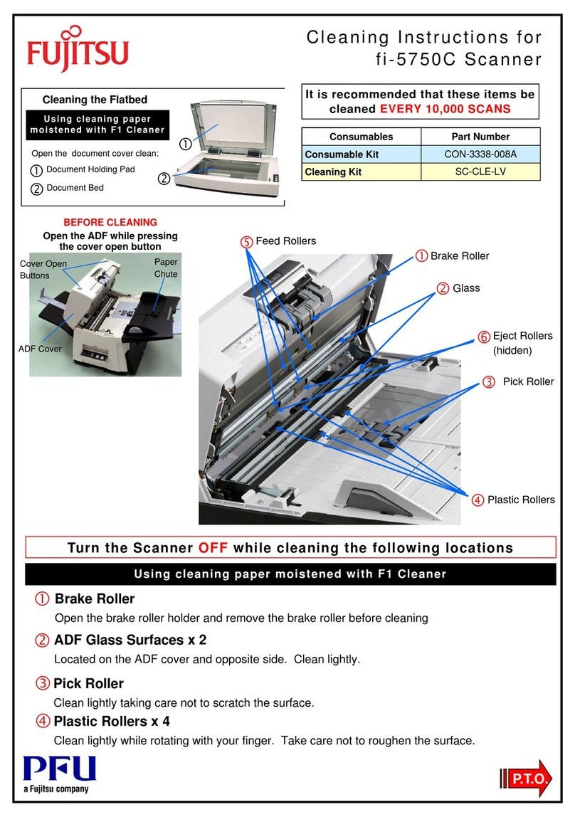 Fujitsu fi 5750C - Document Scanner Configuration guide