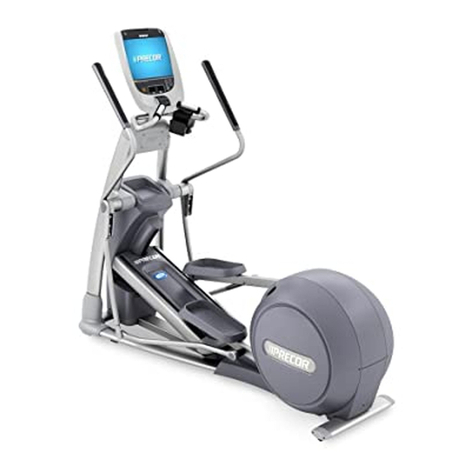 Precor EFX 885 Assembly Instructions