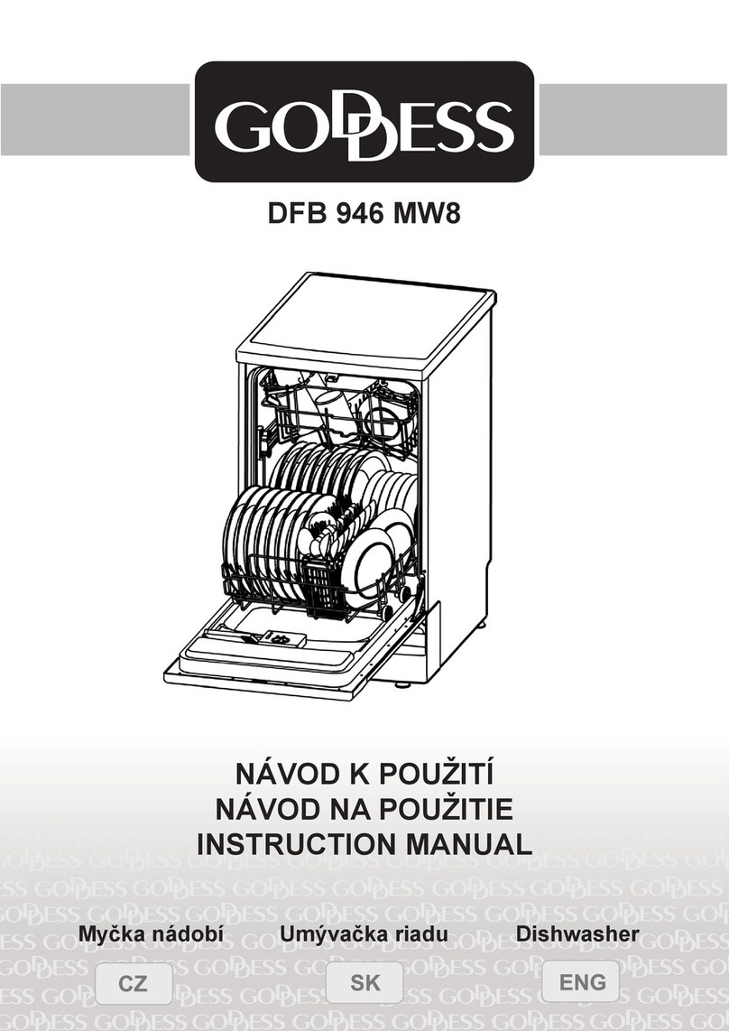Goddess DFB 946 MW8 instruction manual