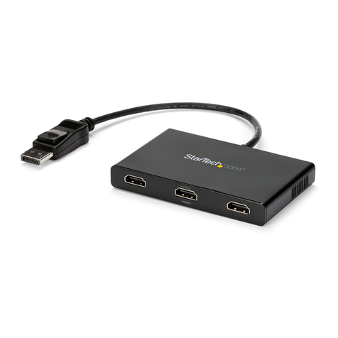 StarTech.com MSTDP123HD User manual