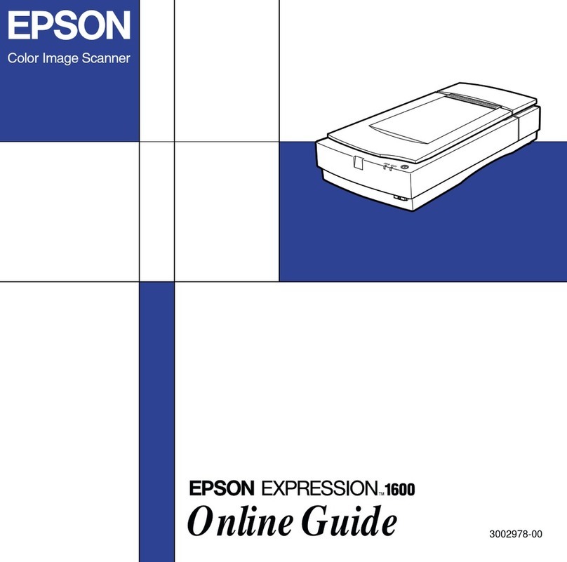 Epson Expression  1600 User manual