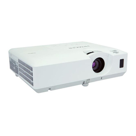 Hitachi CP-EX252 User manual