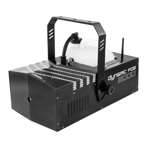 EuroLite DYNAMIC FOG 2000 user manual