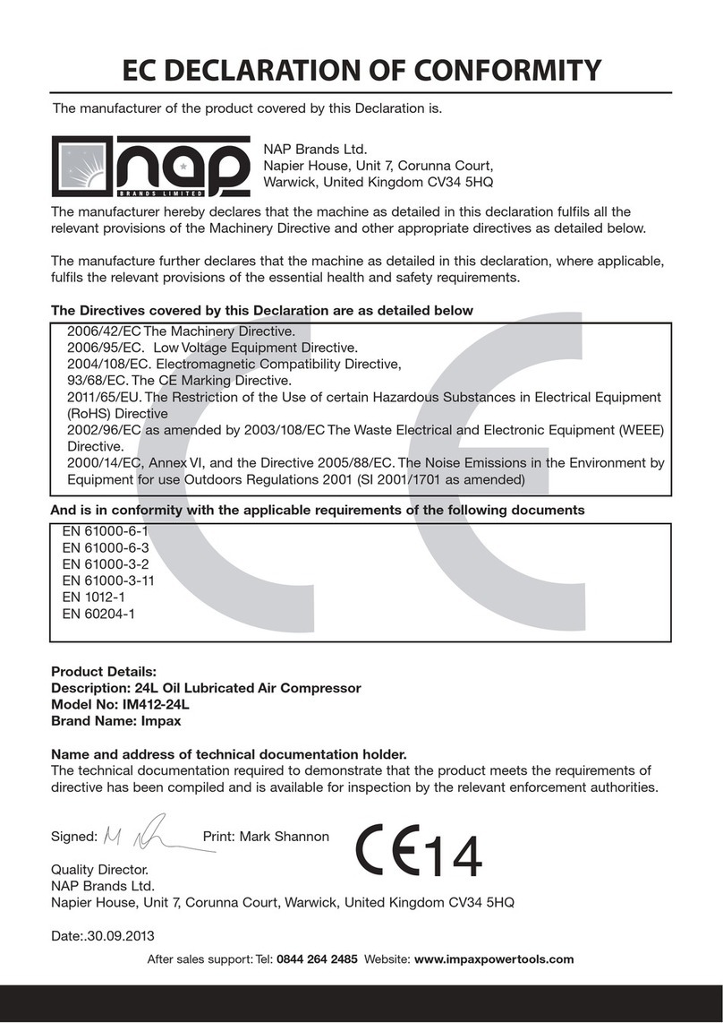 Impax IM412-24L User manual