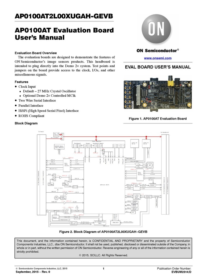 ON Semiconductor AP0100AT2L00XUGAH-GEVB User manual