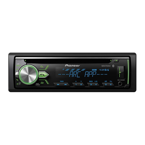 Pioneer DEH-X4950BT User manual