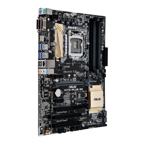Asus H170-PLUS D3 User manual