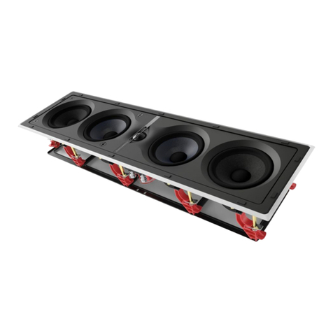 Bowers & Wilkins CWM Cinema 7 Custom installation