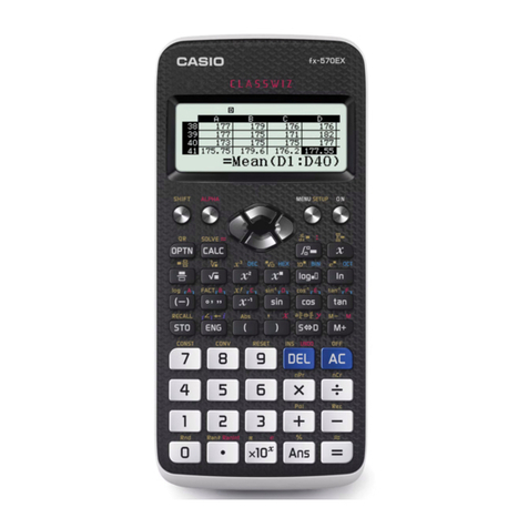 Casio fx-570EX User manual Casio fx-570EX User manual