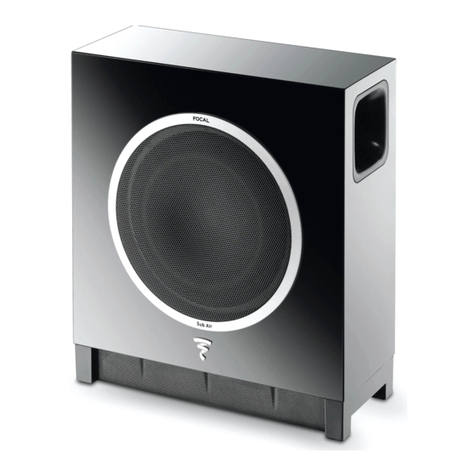 Focal SUB AIR User manual