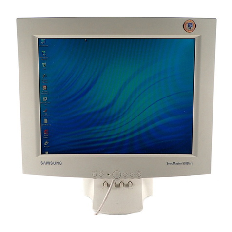 Samsung SyncMaster 570B TFT User manual