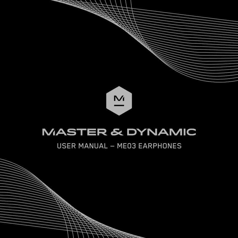 Master&Dynamic ME03 user manual