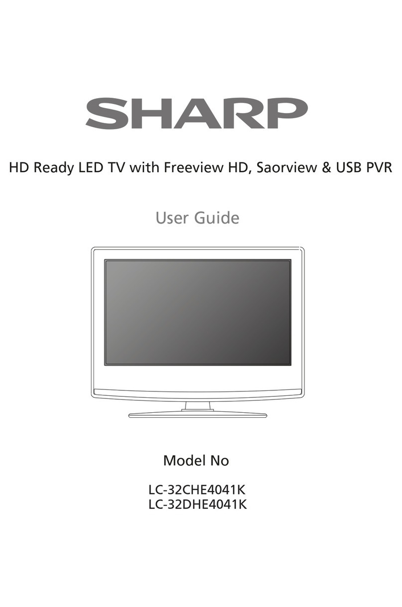 Sharp LC-32CHE4041K User manual
