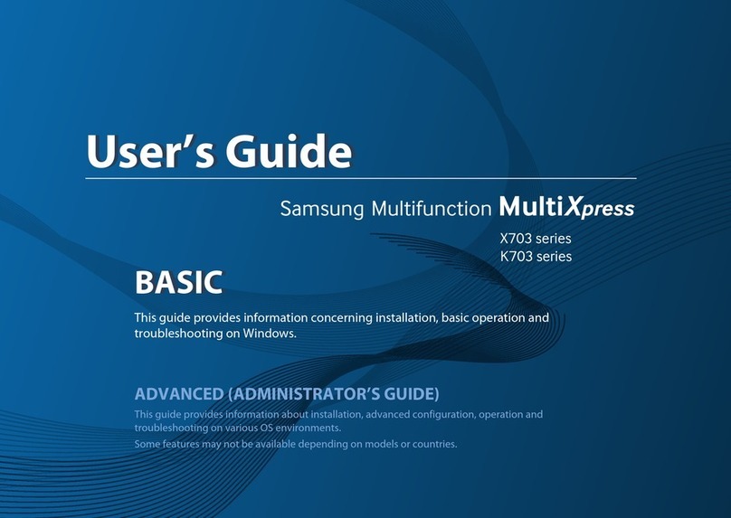 Samsung MultiXpress X703 Series user guide
