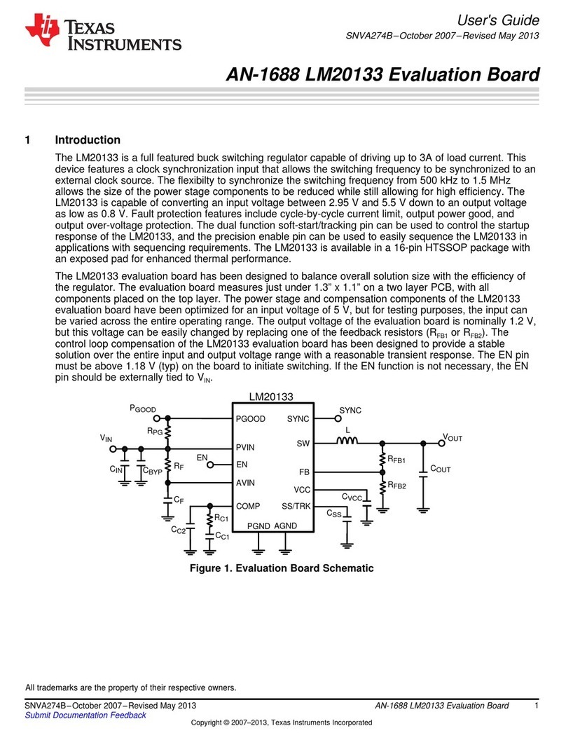 Texas Instruments LM20133 User manual