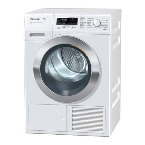Miele TKR 450 WP User manual Miele TKR 450 WP User manual