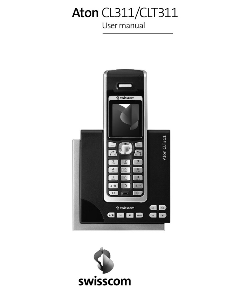 Swisscom Aton CL311 user manual