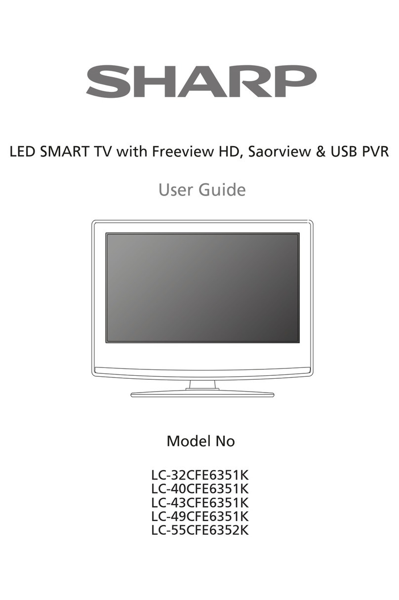 Sharp LC-32CFE6351K User manual