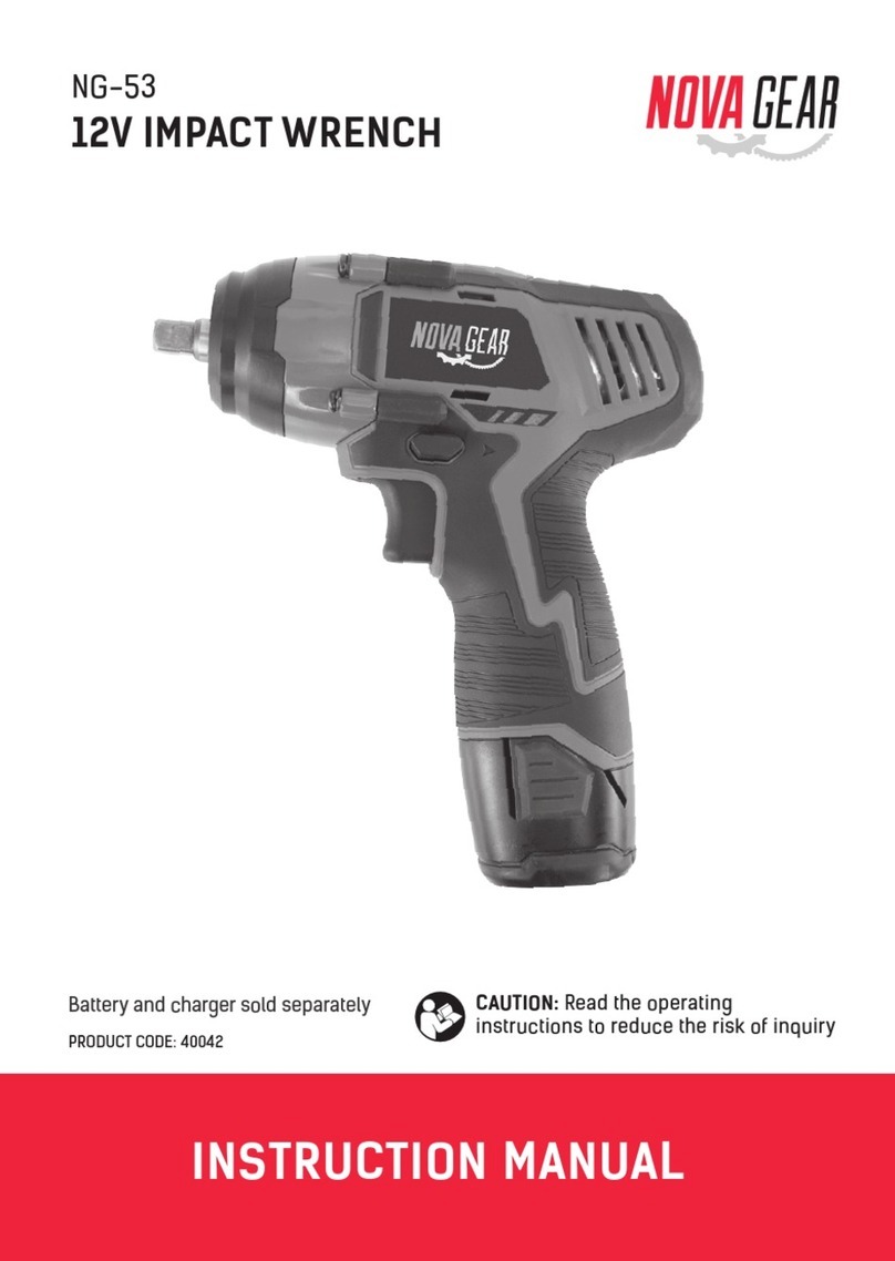 Nova gear NG-53 instruction manual