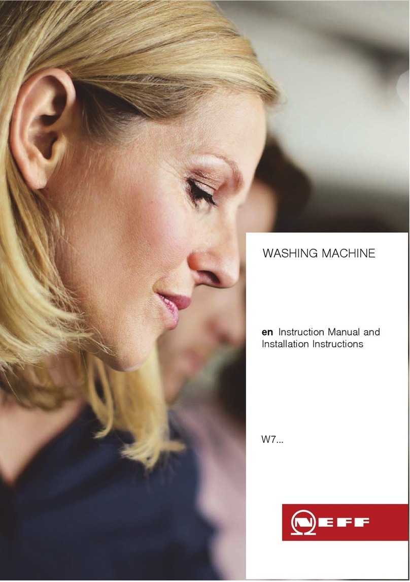 NEFF W7 User manual