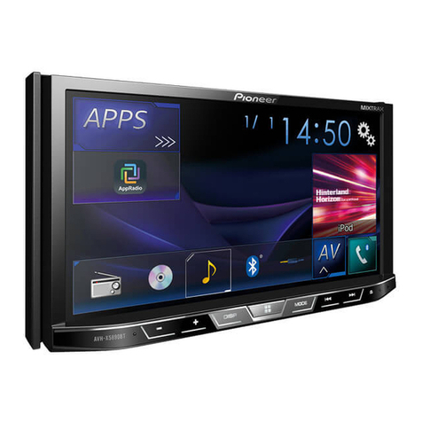 Pioneer AVH-X5890BT owner's manual