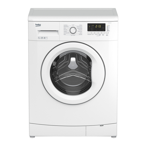 Beko WMB71233W User manual