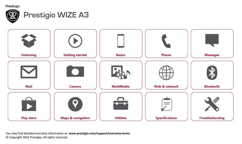 Prestigio WIZE A3 User manual