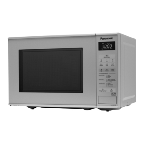 Panasonic NN-E271WM User manual Panasonic NN-E271WM User manual