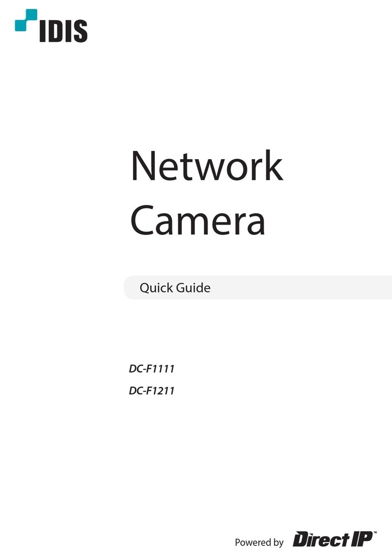 Idis DC-F1111 User manual