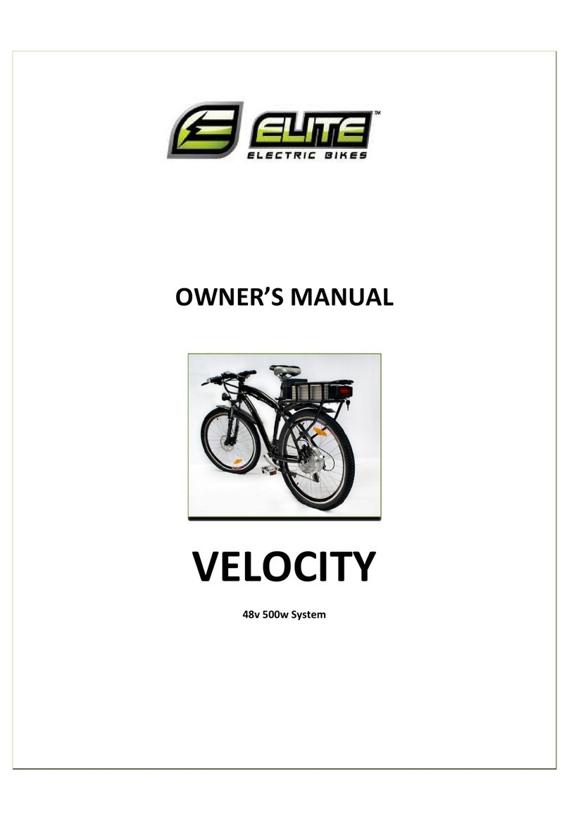 Elite VELOCITY User manual