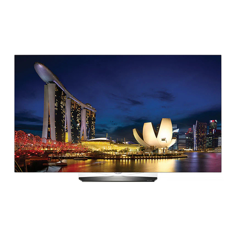 LG OLED55B6V-T Parts list manual