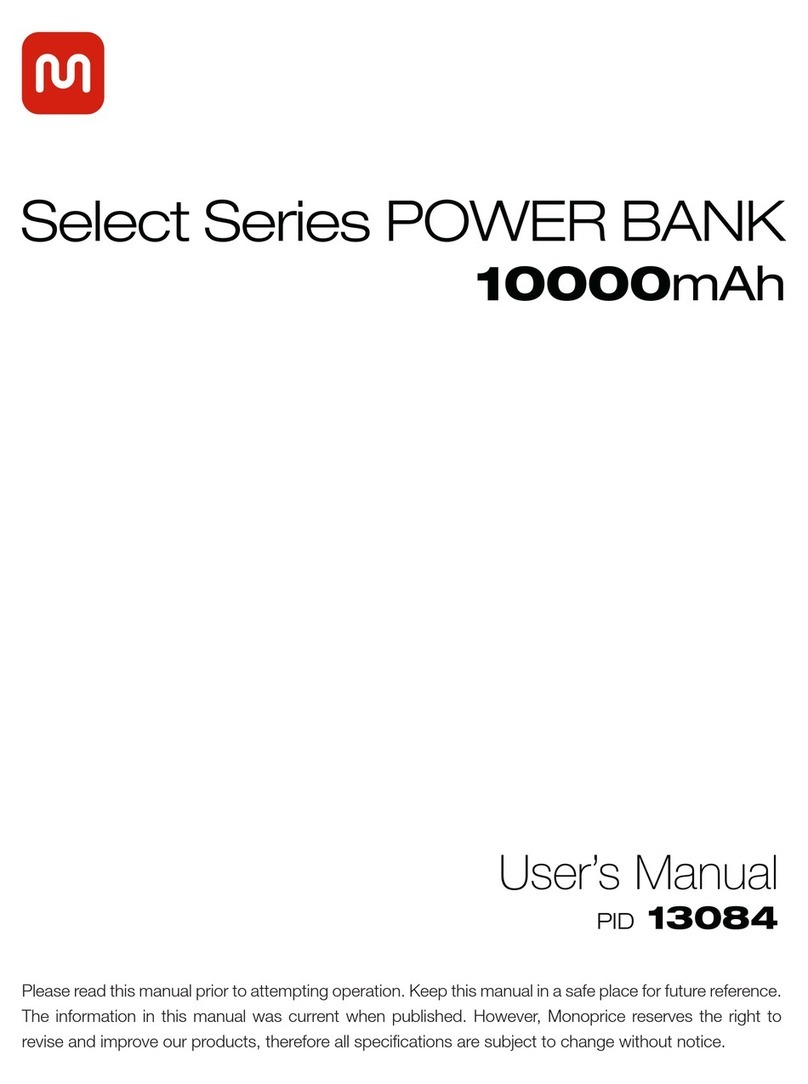 Monoprice 13084 User manual