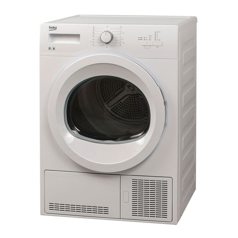 Beko DCY 8202 GB5 user manual