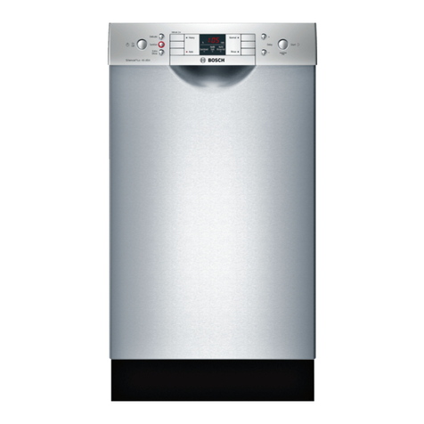 Bosch SGE53U5xUC Series User manual