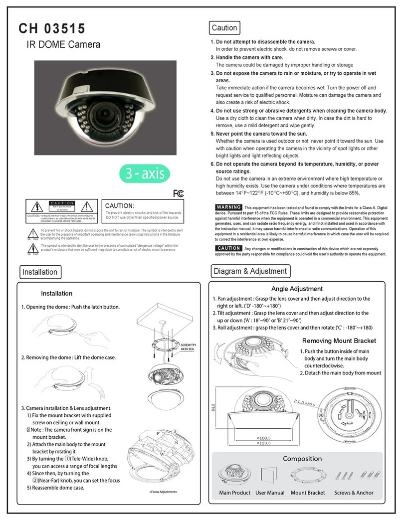 Divis CH 03515 user manual