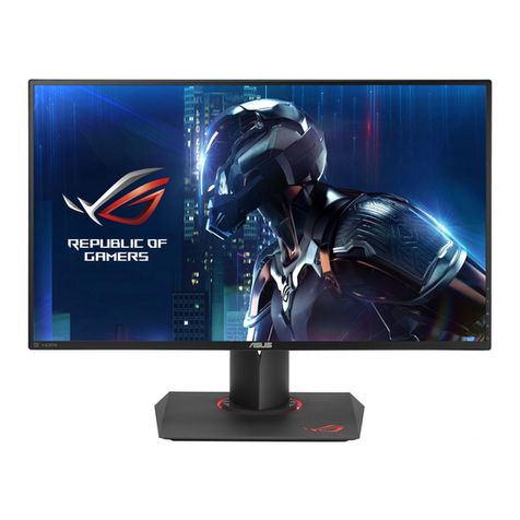 Asus Republic of Gamers PG279QE User manual Asus Republic of Gamers PG279QE User manual
