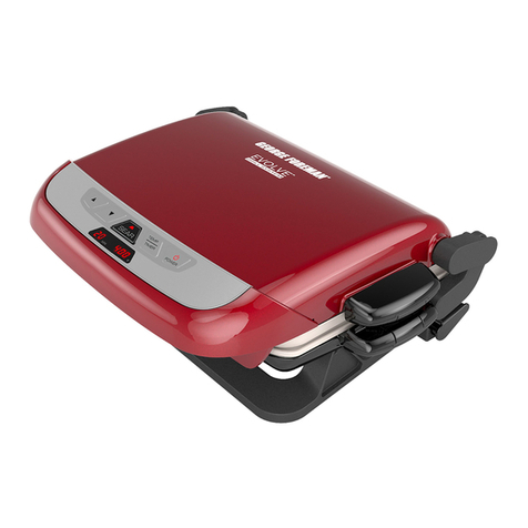 George Foreman GRP4800 Installation instructions